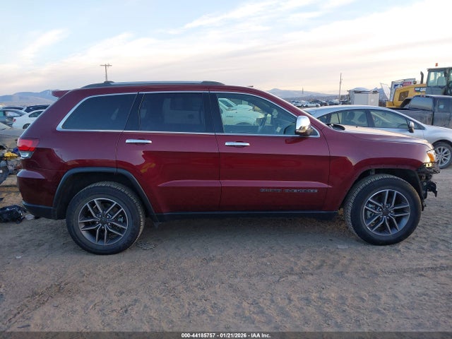 44185757 :رقم المزاد ، 1C4RJFBG9LC280098 vin ، 2020 Jeep Grand Cherokee Limited 4x4 مزاد بيع