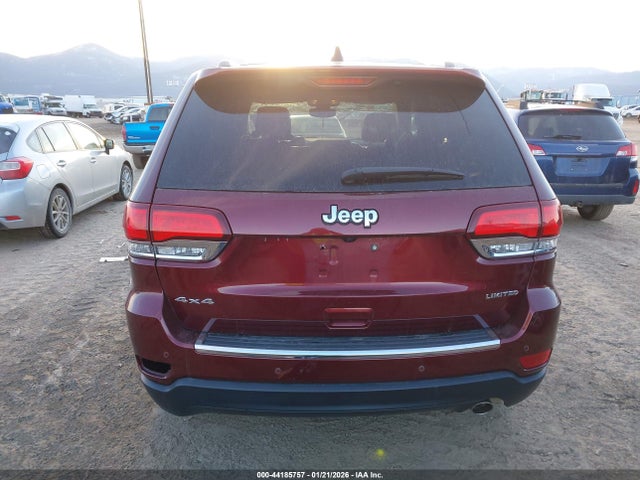 44185757 :رقم المزاد ، 1C4RJFBG9LC280098 vin ، 2020 Jeep Grand Cherokee Limited 4x4 مزاد بيع