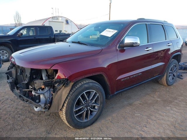 44185757 :رقم المزاد ، 1C4RJFBG9LC280098 vin ، 2020 Jeep Grand Cherokee Limited 4x4 مزاد بيع