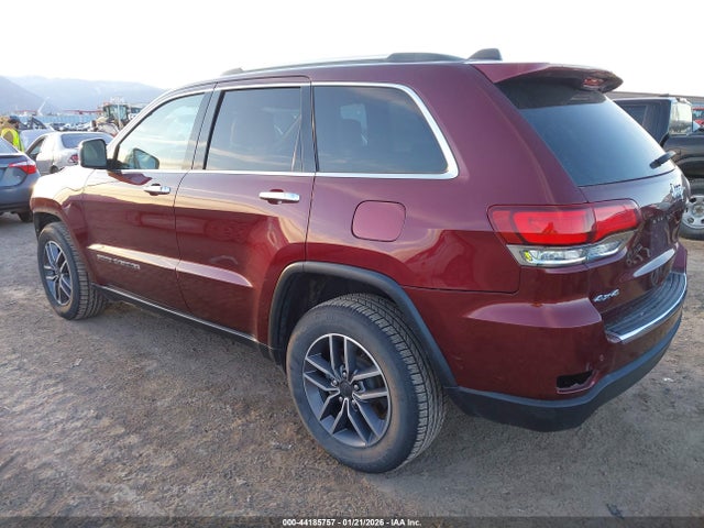 44185757 :رقم المزاد ، 1C4RJFBG9LC280098 vin ، 2020 Jeep Grand Cherokee Limited 4x4 مزاد بيع