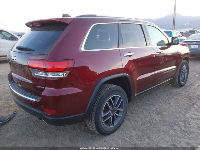 44185757 :رقم المزاد ، 1C4RJFBG9LC280098 vin ، 2020 Jeep Grand Cherokee Limited 4x4 مزاد بيع