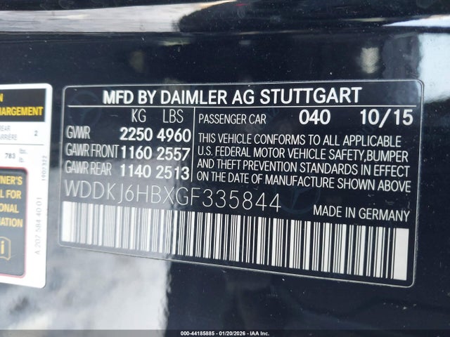 2016 MERCEDES-BENZ E 400 WDDKJ6HBXGF335844 Photo 8
