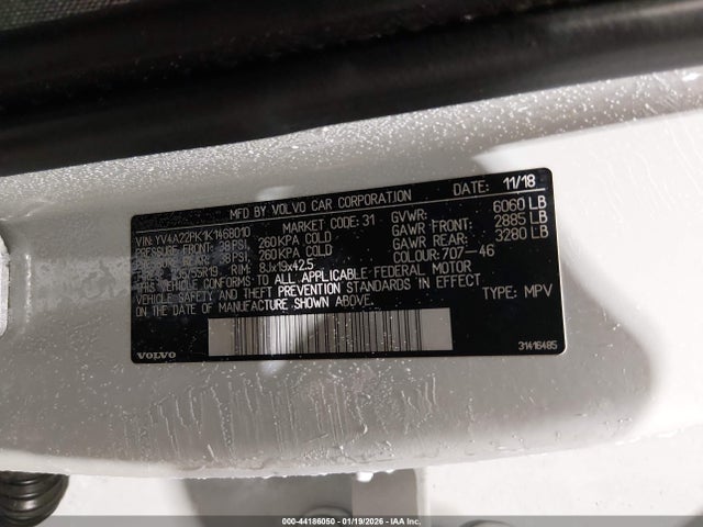 2019 VOLVO XC90 YV4A22PK1K1468010 Photo 8