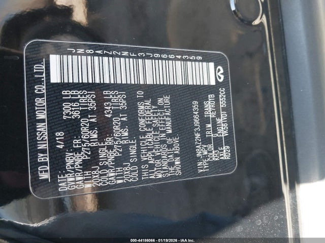 2018 INFINITI QX80 JN8AZ2NF3J9664359 Photo 8