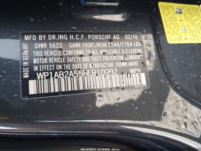 2017 PORSCHE MACAN WP1AB2A55HLB10992 Photo 8