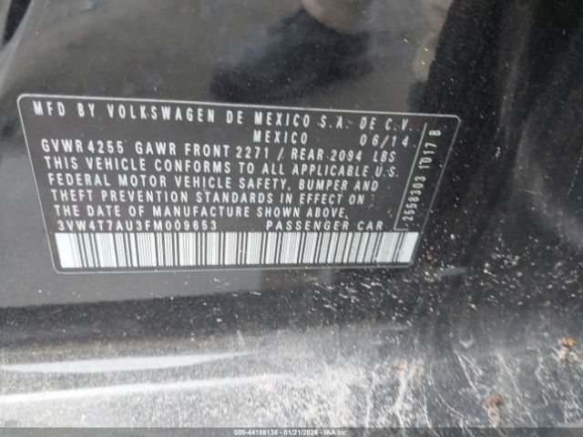 2015 VOLKSWAGEN GOLF GTI 3VW4T7AU3FM009653 Photo 8