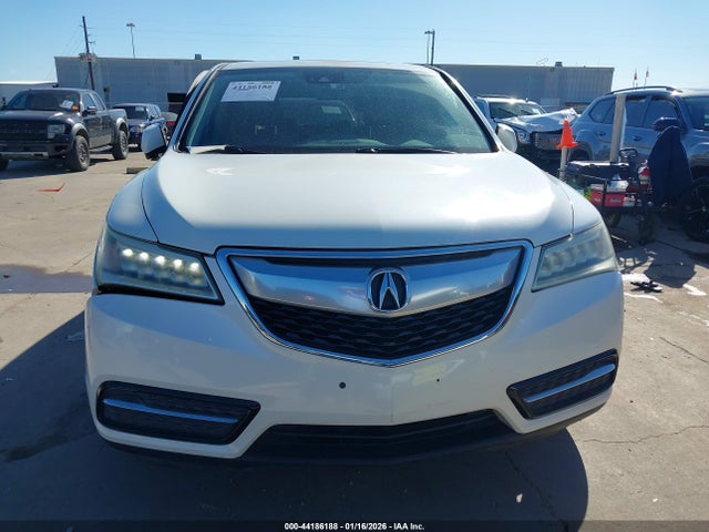 2016 Acura Mdx Technology   Acurawatch Plus Packages/technology Package მანქანა იყიდება აუქციონზე, vin: 5FRYD3H48GB013363, აუქციონის ნომერი: 44186188