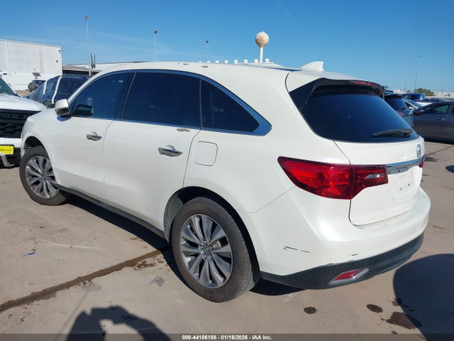 2016 Acura Mdx Technology   Acurawatch Plus Packages/technology Package მანქანა იყიდება აუქციონზე, vin: 5FRYD3H48GB013363, აუქციონის ნომერი: 44186188