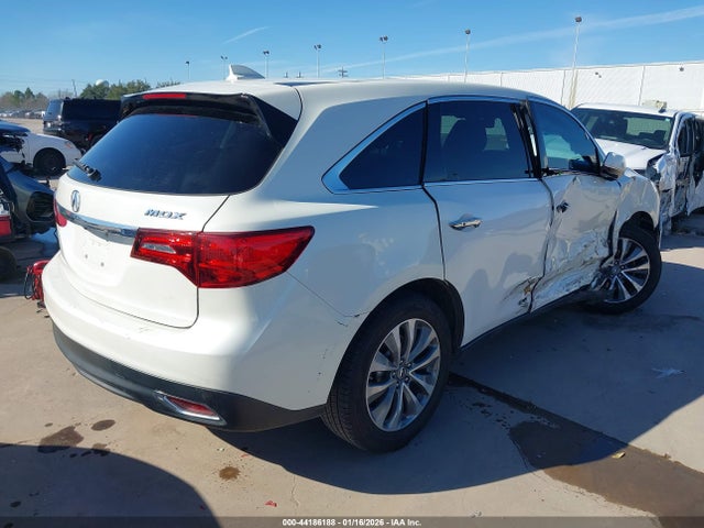 2016 Acura Mdx Technology   Acurawatch Plus Packages/technology Package მანქანა იყიდება აუქციონზე, vin: 5FRYD3H48GB013363, აუქციონის ნომერი: 44186188