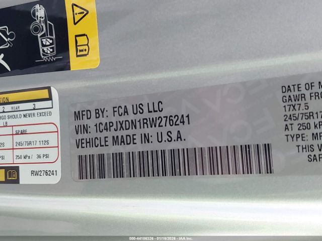 2024 JEEP WRANGLER 1C4PJXDN1RW276241 Photo 8