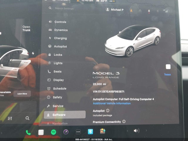 2025 TESLA MODEL 3 5YJ3E1EA6SF993871 Photo 6