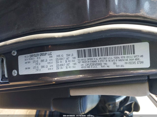 Продаж на аукціоні авто 2015 Jeep Cherokee Latitude, vin: 1C4PJMCS9FW559052, номер лоту: 44186426