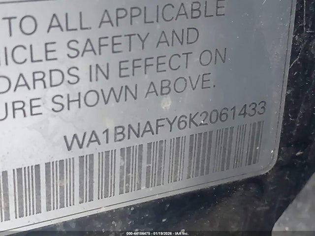 2019 AUDI Q5 WA1BNAFY6K2061433 Photo 8