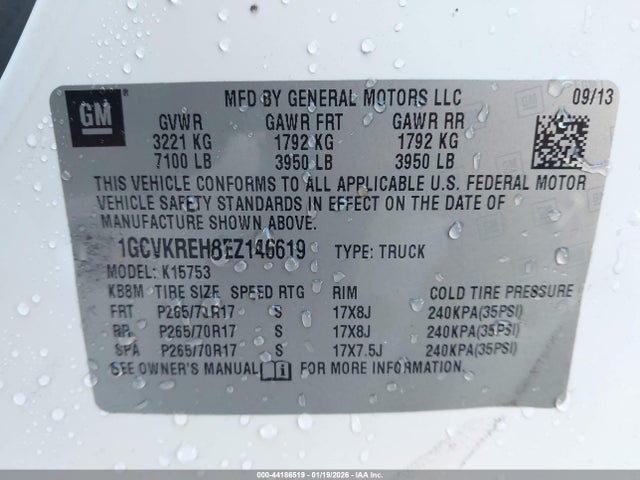 2014 CHEVROLET SILVERADO 1500 1GCVKREH8EZ146619 Photo 8