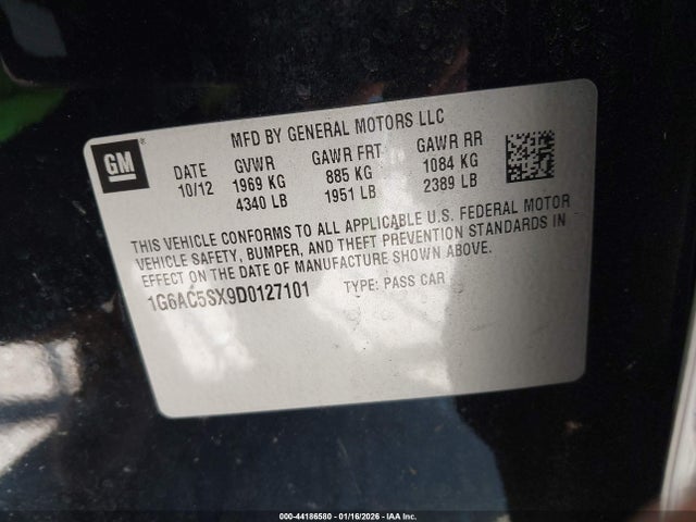 2013 CADILLAC ATS 1G6AC5SX9D0127101 Photo 8