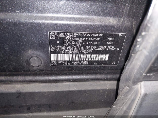 Toyota Rav4 Xle Premium 2021 2T3A1RFV5MC231116 Image 9