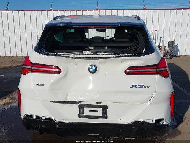 2025 Bmw X3 30 Xdrive მანქანა იყიდება აუქციონზე, vin: 5UX53GP03S9046320, აუქციონის ნომერი: 44186745