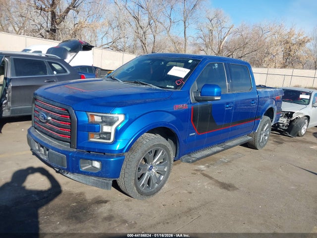 Ford F-150 Lariat 2017 1FTEW1EG8HFA89924 Image 2