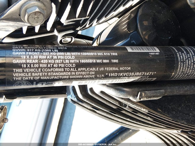 2018 HARLEY-DAVIDSON FLHRXS 1HD1KVC38JB671471 Photo 9