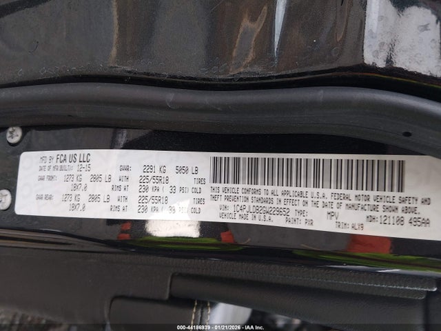 Jeep Cherokee Limited 2016 1C4PJLDB2GW229652 Image 9