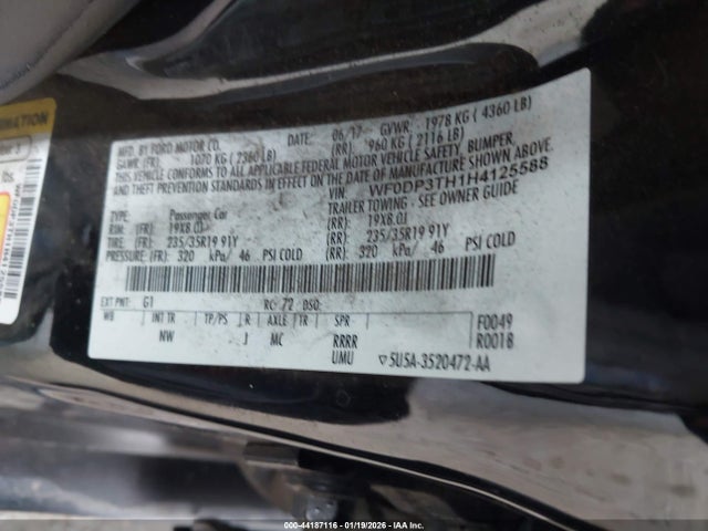 Ford FOCUS RS 2017 WF0DP3TH1H4125588 Image 9