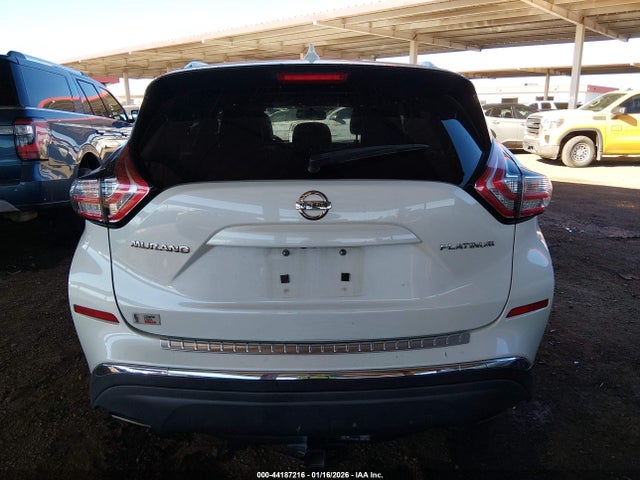 5N1AZ2MG6JN179335 Nissan Murano Platinum