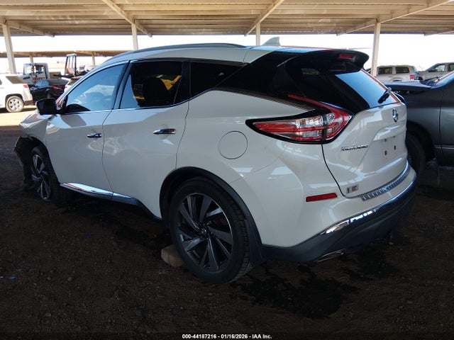 5N1AZ2MG6JN179335 Nissan Murano Platinum