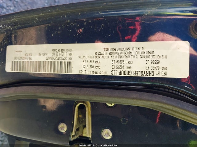 Продажа на аукционе авто 2014 Chrysler 300, vin: 2C3CCARG2EH160477, номер лота: 44187226