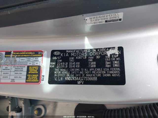 KNDJX3AA1J7556688 KIA Soul !