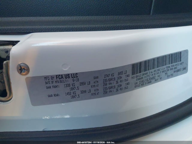 2018 CHRYSLER PACIFICA 2C4RC1FG6JR340561 Photo 8