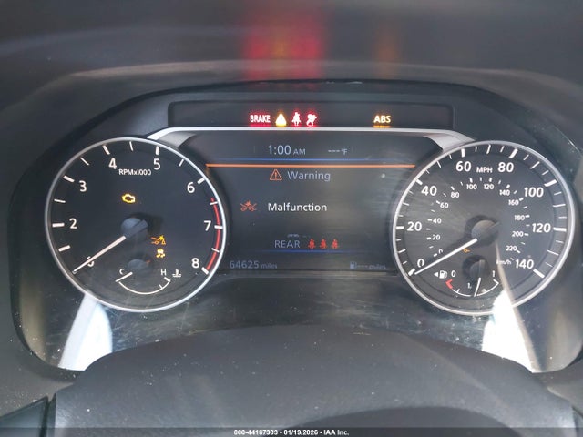 1N4BL4DV9PN372078 Nissan Altima Sv Fwd