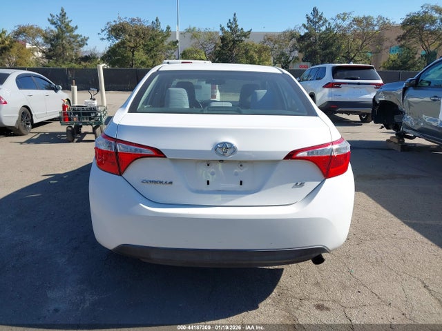 2T1BURHE0GC594171 Toyota COROLLA LE