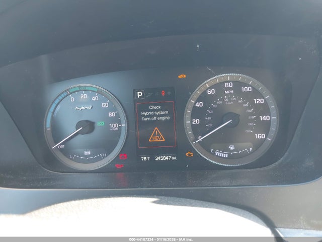 KMHE24L10GA013519 Hyundai Sonata Hybrid Se