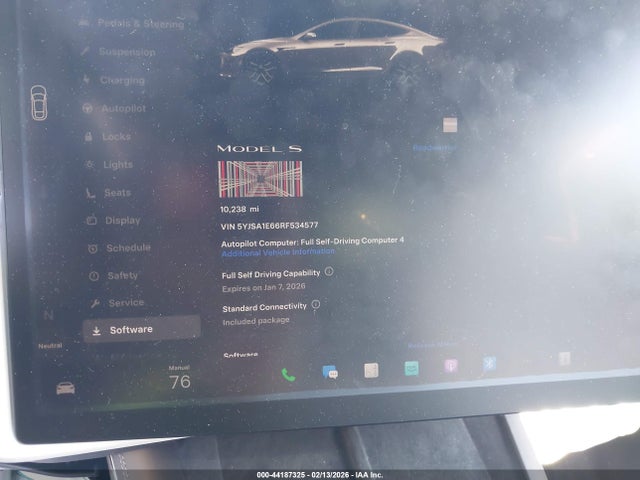 2024 TESLA MODEL S 5YJSA1E66RF534577 Photo 6