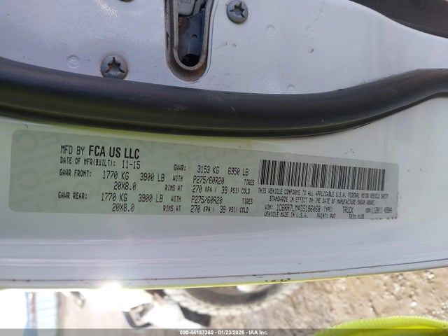 2016 RAM 1500 1C6RR7LM4GS186068 Photo 8