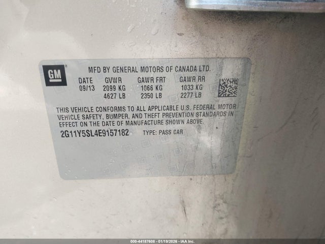 2014 CHEVROLET IMPALA 2G11Y5SL4E9157182 Photo 8