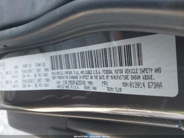 1C4PJMBS9FW635743 Jeep Cherokee Trailhawk