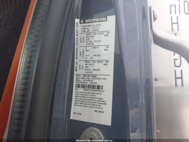 5PVNJ7AV4N5T50117 Hino L6