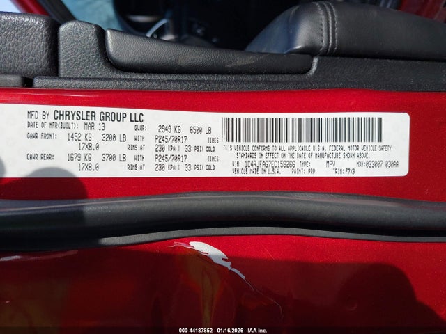 2014 JEEP GRAND CHEROKEE 1C4RJFAG7EC159266 Photo 8