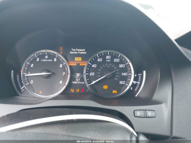 2020 Acura Mdx Technology Package მანქანა იყიდება აუქციონზე, vin: 5J8YD4H5XLL030853, აუქციონის ნომერი: 44187876
