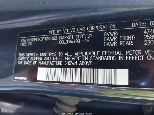 2015 VOLVO V60 YV140MEK3F1265169 Photo 8