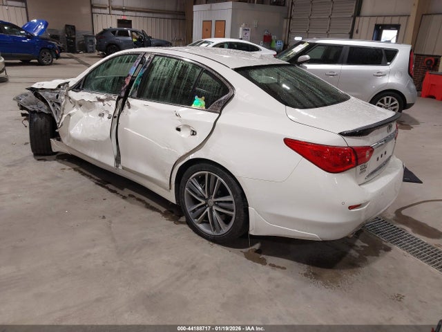 Продаж на аукціоні авто 2017 Infiniti Q50 3.0t Sport, vin: JN1EV7AR6HM833726, номер лоту: 44188717