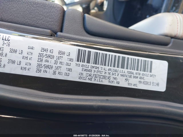 2016 JEEP GRAND CHEROKEE 1C4RJFBG7GC392145 Photo 8