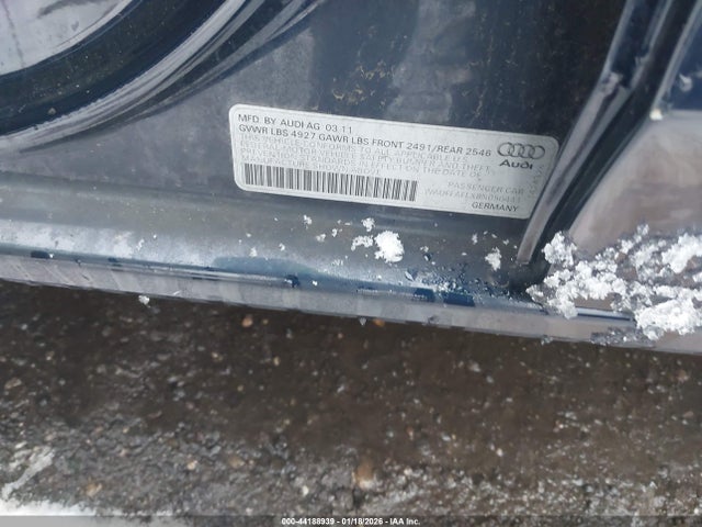 2011 AUDI A4 WAUFFAFLXBN050441 Photo 8