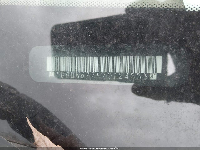 Aukcja sprzedaży 2007 Cadillac Sts V6, vin: 1G6DW677570124333, numer aukcji: 44188940