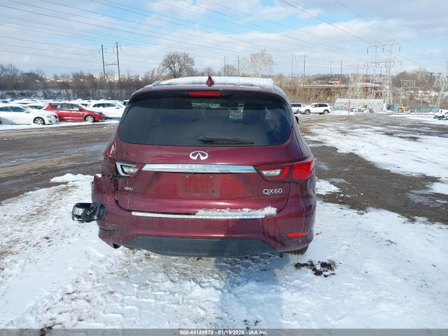 44189978 :رقم المزاد ، 5N1DL0MM3LC514784 vin ، 2020 Infiniti Qx60 Luxe Awd مزاد بيع