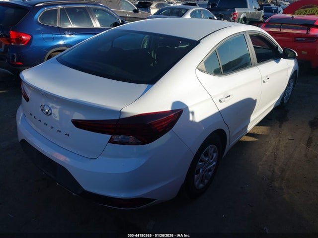44190365 :رقم المزاد ، 5NPD74LF9LH519446 vin ، 2020 Hyundai Elantra Se مزاد بيع