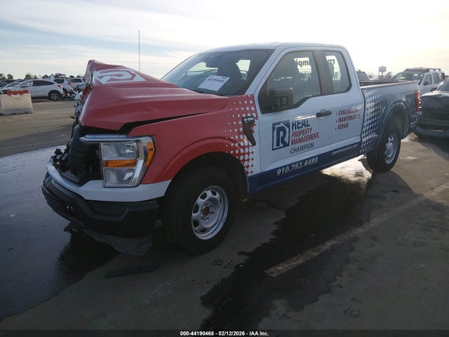 44190468 :رقم المزاد ، 1FTEX1CB5NKE84716 vin ، 2022 Ford F-150 Xl مزاد بيع