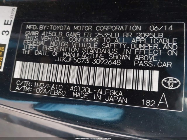 Scion TC 2015 JTKJF5C73F3092648 Image 9