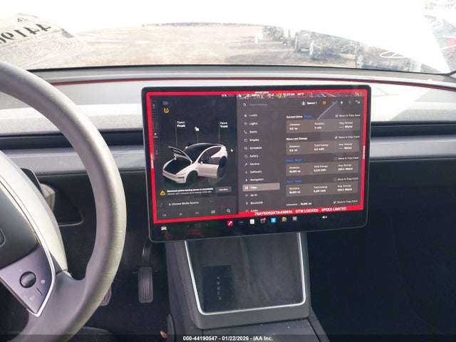 44190547 :رقم المزاد ، 7SAYGDEDXTA438614 vin ، 2026 Tesla Model Y Premium Rear-wheel Drive/standard Rear-wheel Drive مزاد بيع